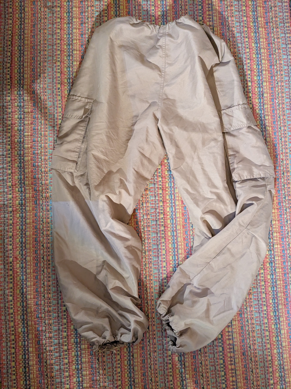 Refuge Tan Drawstring Utility Pants - Picture 2 of 3